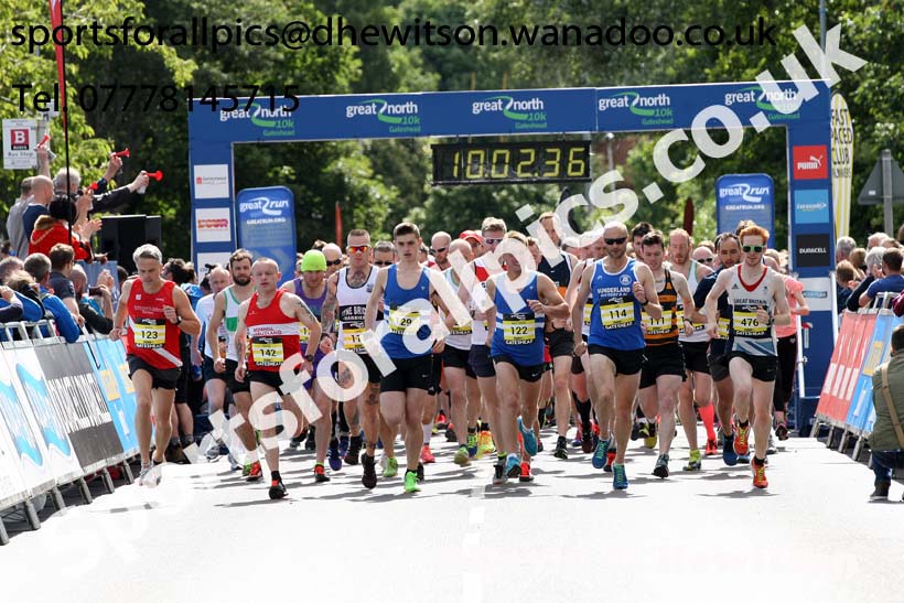 Great North 10k, Gateshead. Photo: David T. Hewitson/Sports for All Pics